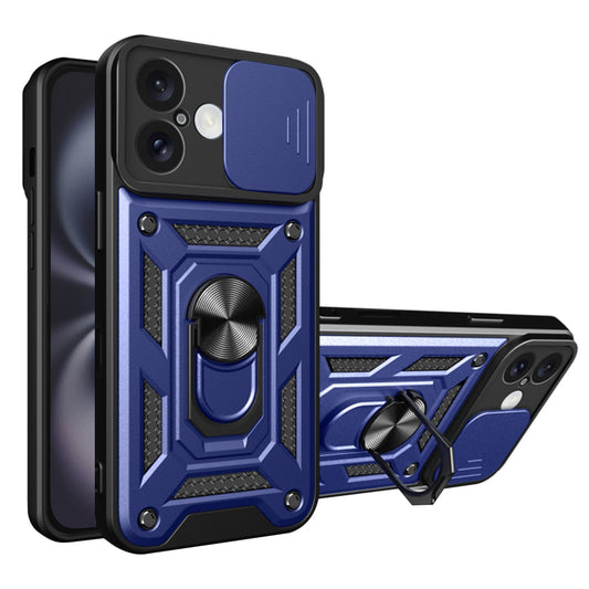 Deksel for Apple iPhone 16 Plus, Techsuit, CamShield, Blå
