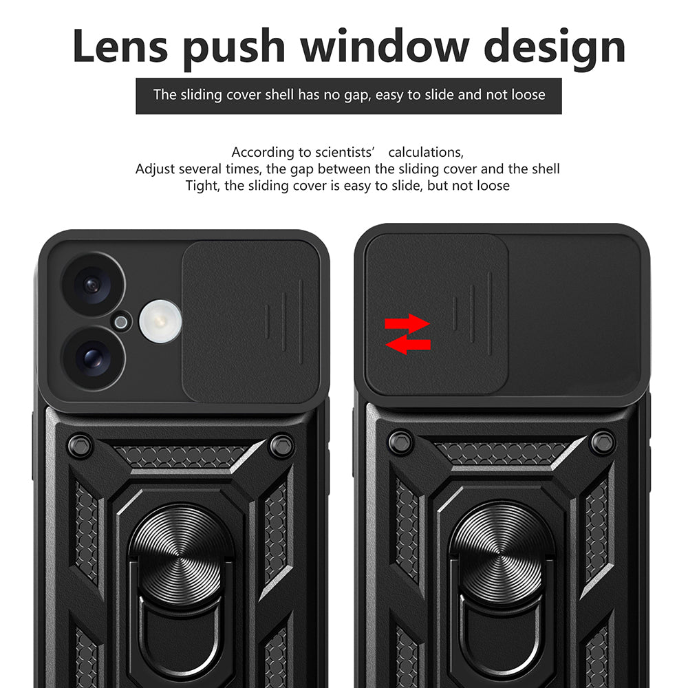 Deksel for Apple iPhone 16 Plus, Techsuit, CamShield, Grønn