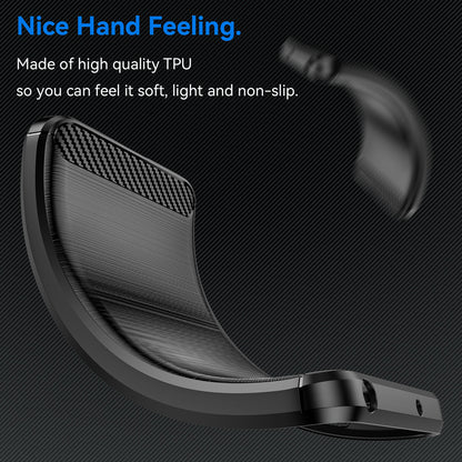 Deksel til Apple iPhone 16 Plus, Techsuit, Karbon, Svart