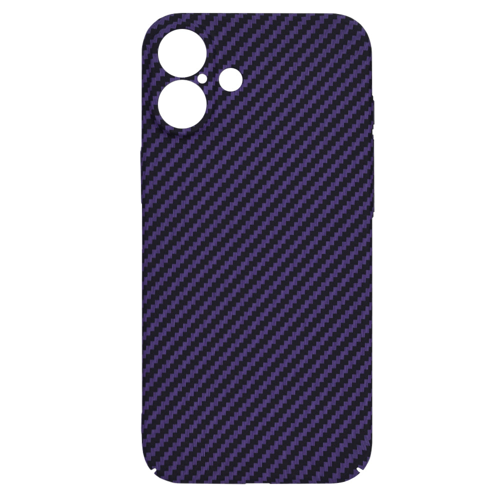 Deksel for Apple iPhone 16 Plus, Techsuit, Carbonite FiberShell, Lilla