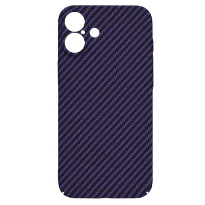 Deksel for Apple iPhone 16 Plus, Techsuit, Carbonite FiberShell, Lilla