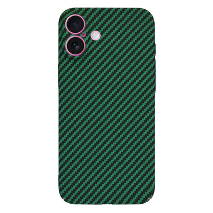 Deksel for Apple iPhone 16 Plus, Techsuit, Carbonite FiberShell, Grønn