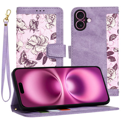 Deksel til Apple iPhone 16 Plus, Techsuit, FlipCraft, Lilla