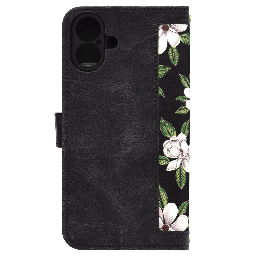 Deksel for Apple iPhone 16 Plus, Techsuit, FlipCraft, Svart