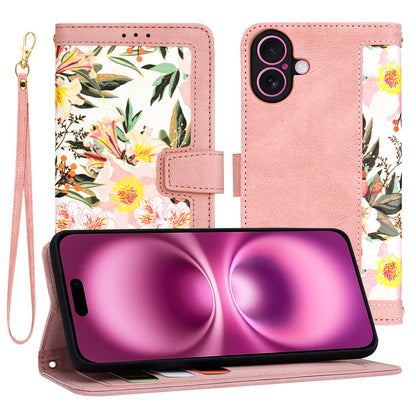 Deksel for Apple iPhone 16 Plus, Techsuit, FlipCraft, Rosa