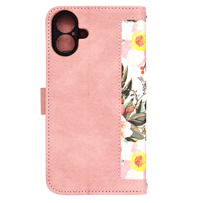 Deksel for Apple iPhone 16 Plus, Techsuit, FlipCraft, Rosa