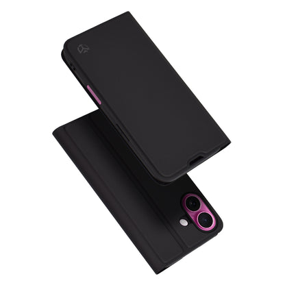 Deksel til Apple iPhone 16 Plus, Techsuit, Magskin Book, Svart