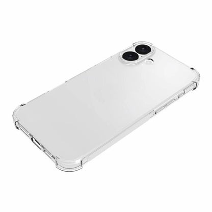 Deksel for Apple iPhone 16 Plus, Techsuit, Støtsikker Klar (Stor Linsehull), Transparent