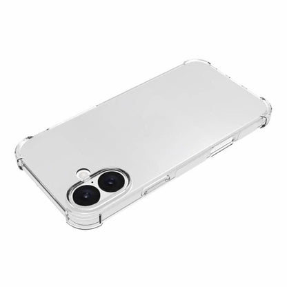 Deksel for Apple iPhone 16 Plus, Techsuit, Støtsikker Klar (Stor Linsehull), Transparent