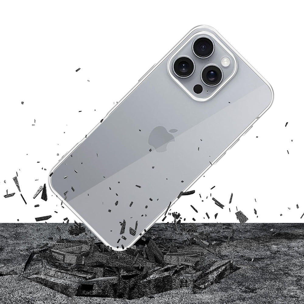 Deksel for Apple iPhone 16 Pro, 3MK, Klar, Transparent