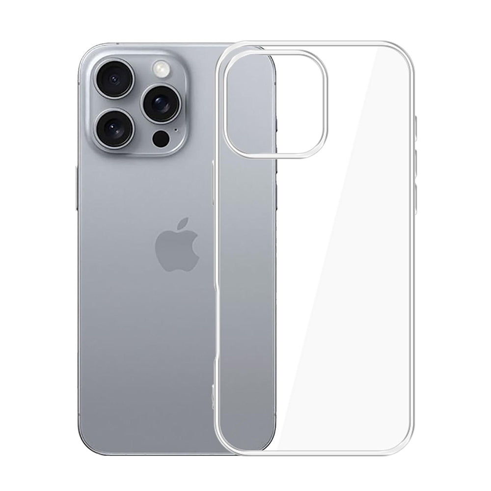 Deksel for Apple iPhone 16 Pro, 3MK, Klar, Transparent