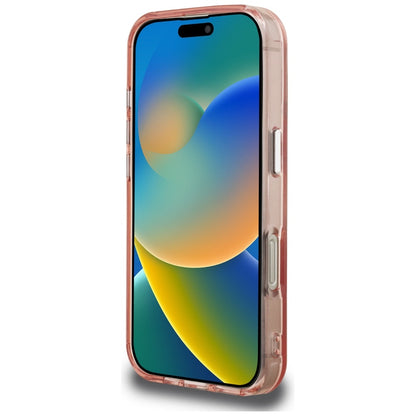 Deksel for Apple iPhone 16 Pro, Karl Lagerfeld, IML Aquarelle Logo Choupette, Rosa