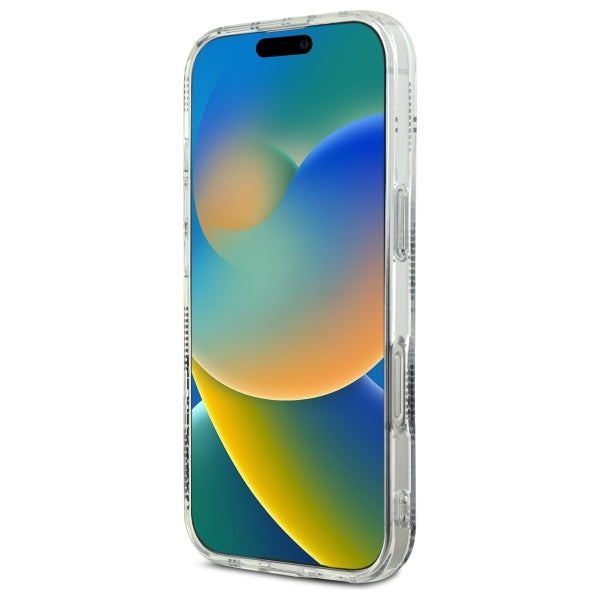 Deksel for Apple iPhone 16 Pro, Karl Lagerfeld, IML Luxury Electroplated Choupette's Head, Gjennomsiktig