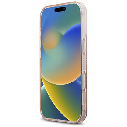 Deksel for Apple iPhone 16 Pro, Karl Lagerfeld, IML Rhinestones Karl's Head, Rosa