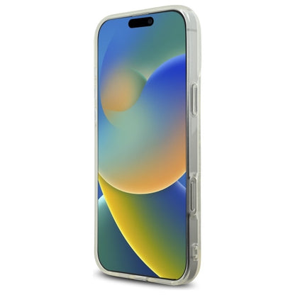 Deksel for Apple iPhone 16 Pro Max, Karl Lagerfeld, IML Rhinestones Transparent Logo, Gjennomsiktig