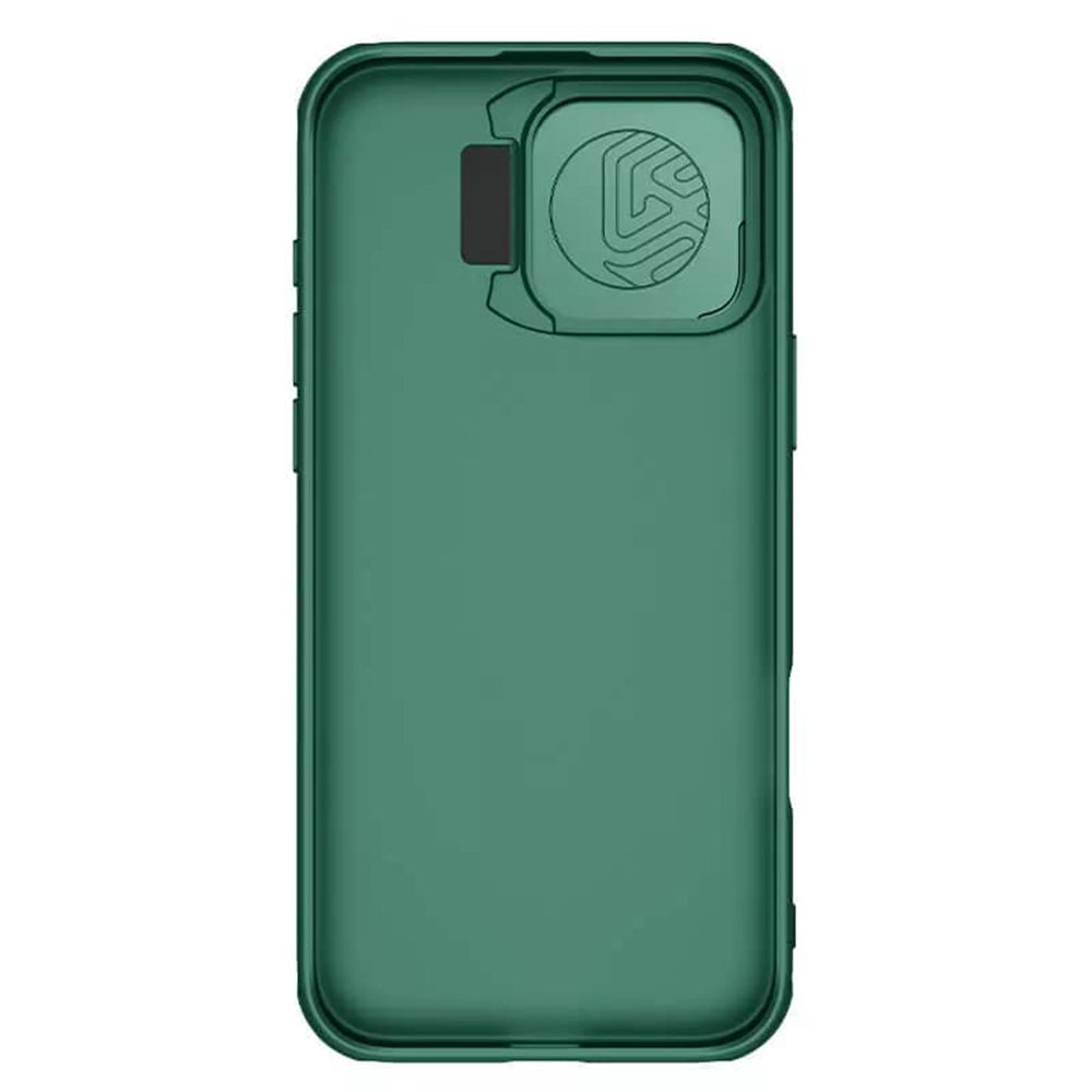 Deksel for Apple iPhone 16 Pro Max, Nillkin, CamShield Prop, Grønn