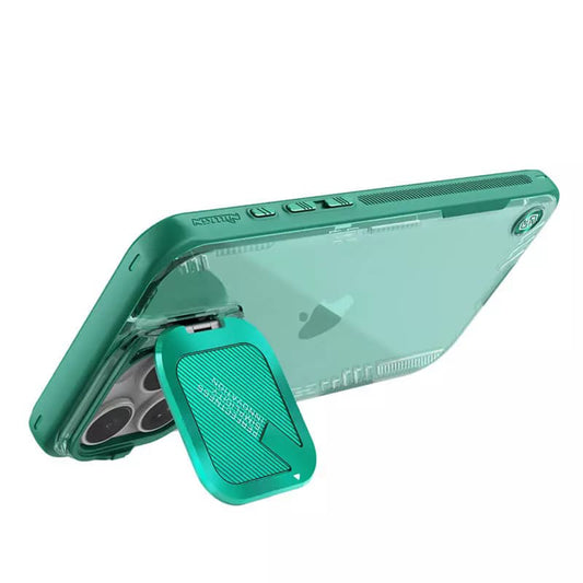 Deksel for Apple iPhone 16 Pro Max, Nillkin, Iceblade Prop (uten kamerautskjæring), grønn