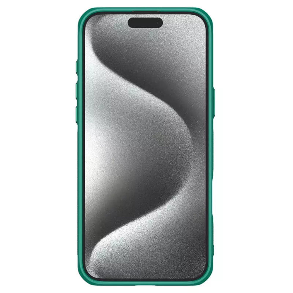 Deksel for Apple iPhone 16 Pro Max, Nillkin, Iceblade Prop (uten kamerautskjæring), grønn