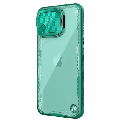 Deksel for Apple iPhone 16 Pro Max, Nillkin, Iceblade Prop (uten kamerautskjæring), grønn