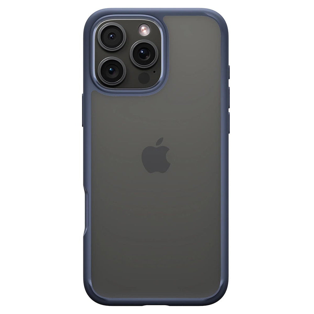 Deksel for Apple iPhone 16 Pro Max, Spigen, Ultra Hybrid, Marineblå