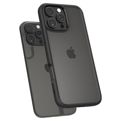 Deksel for Apple iPhone 16 Pro Max, Spigen, Ultra Hybrid, Matt Svart ACS07996