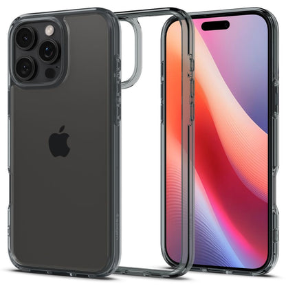 Deksel for Apple iPhone 16 Pro Max, Spigen, Ultra Hybrid, Røykfarget ACS07994