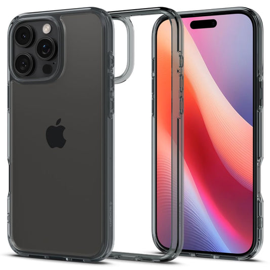 Deksel for Apple iPhone 16 Pro Max, Spigen, Ultra Hybrid, Røykfarget ACS07994