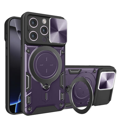 Deksel for Apple iPhone 16 Pro Max, Techsuit, CamGuard Pro, Lilla