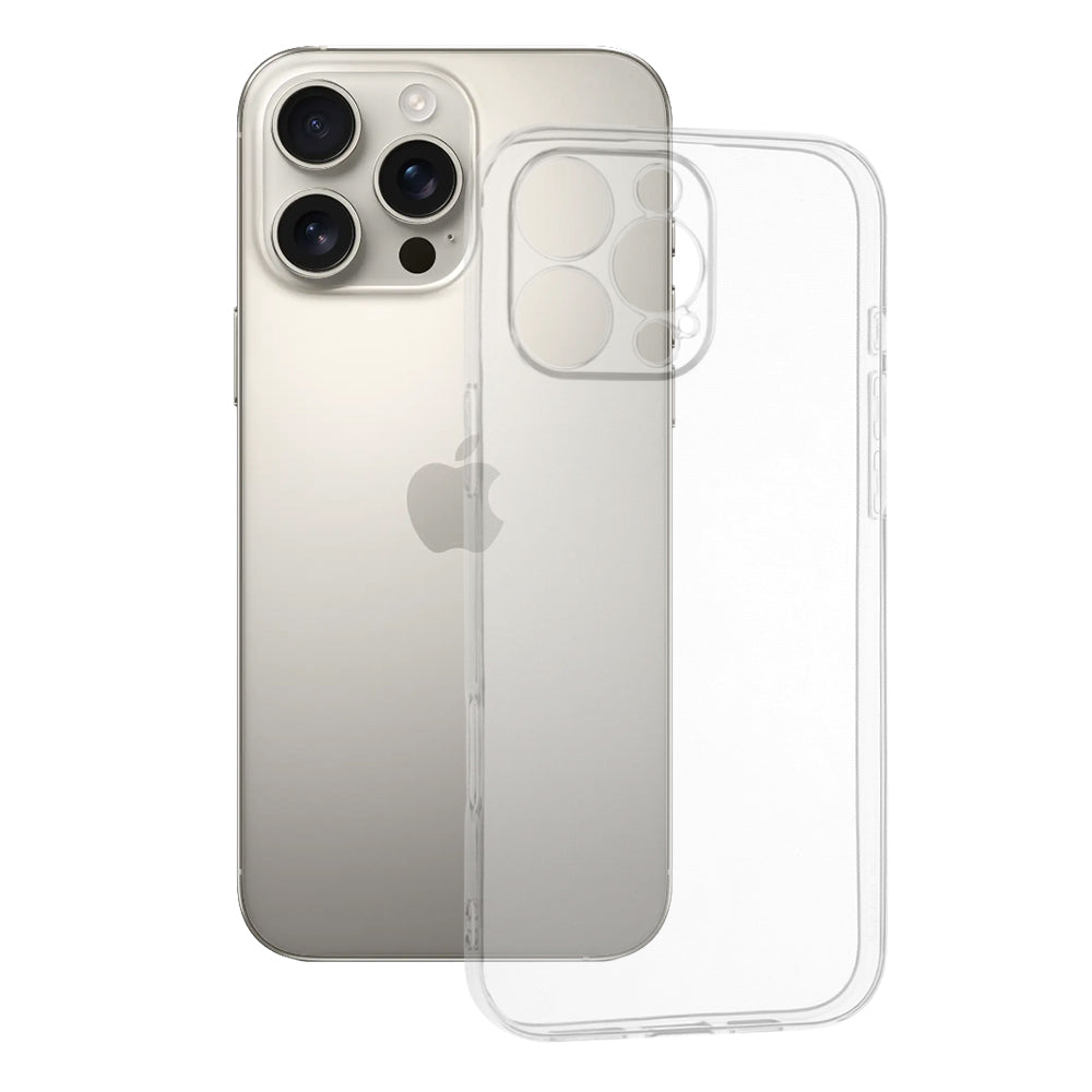 Deksel for Apple iPhone 16 Pro Max, Techsuit, Klar, Transparent