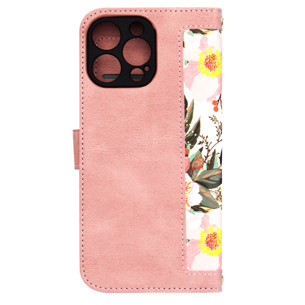Deksel for Apple iPhone 16 Pro Max, Techsuit, FlipCraft, Rosa