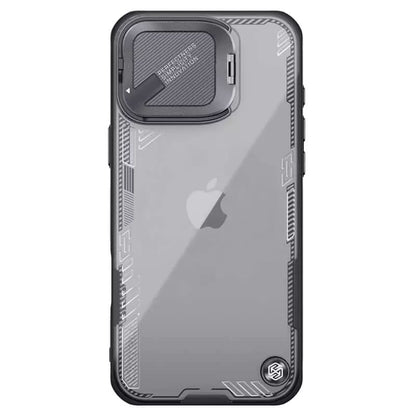 Deksel for Apple iPhone 16 Pro, Nillkin, Iceblade Prop (uten kamerautskjæring), svart