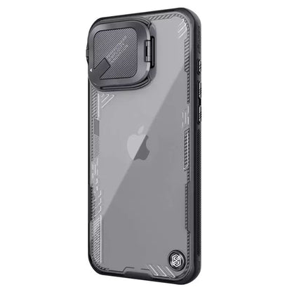 Deksel for Apple iPhone 16 Pro, Nillkin, Iceblade Prop (uten kamerautskjæring), svart