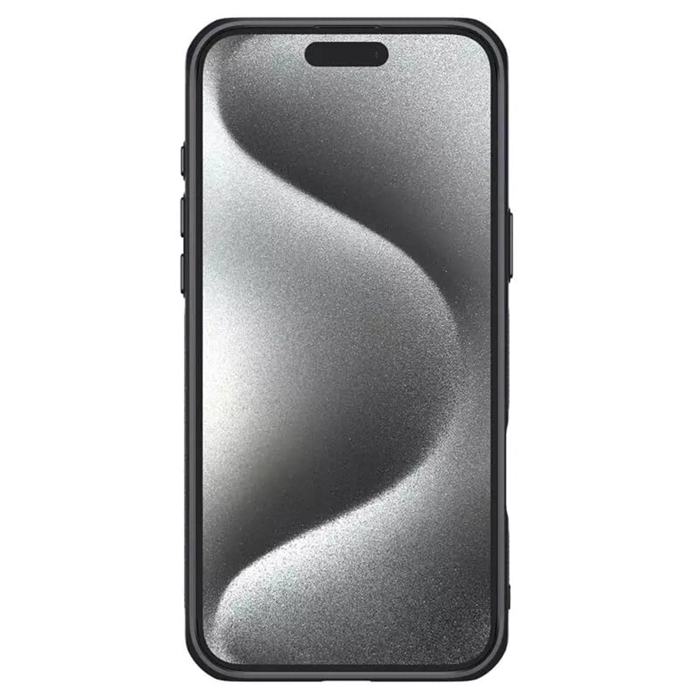 Deksel for Apple iPhone 16 Pro, Nillkin, Iceblade Prop (uten kamerautskjæring), svart