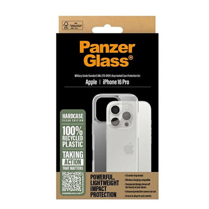 Deksel for Apple iPhone 16 Pro, PanzerGlass, HardCase, Gjennomsiktig