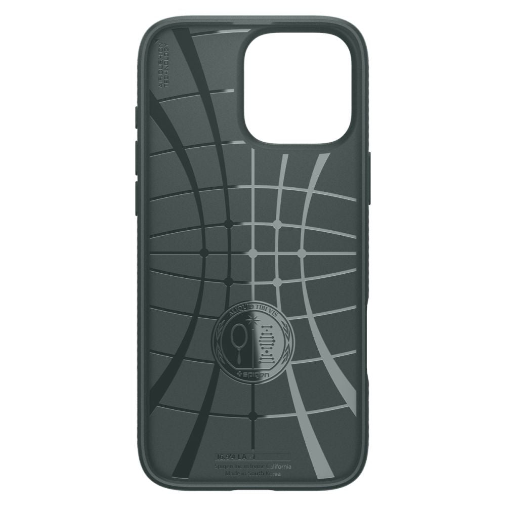 Deksel for Apple iPhone 16 Pro, Spigen, Liquid Air, Grønn ACS08119