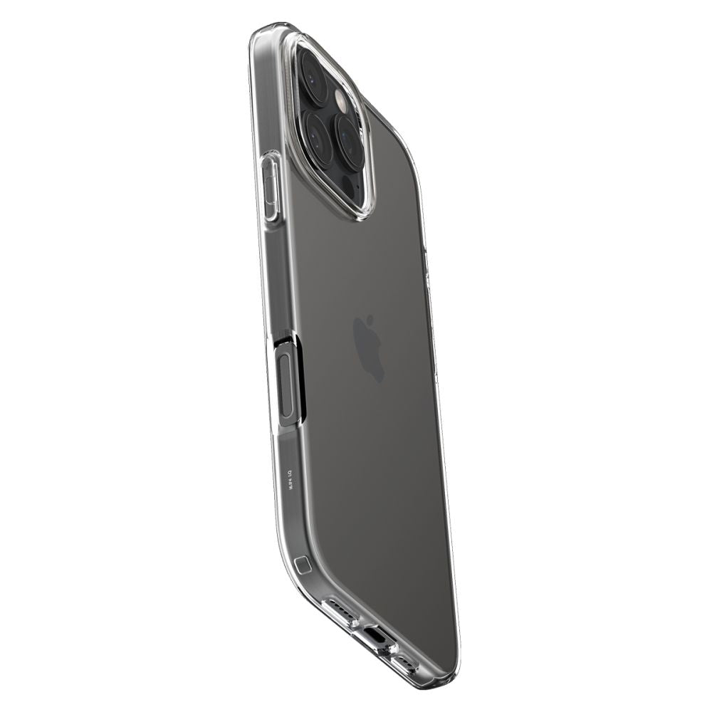 Deksel for Apple iPhone 16 Pro, Spigen, Liquid Crystal, Transparent ACS08112
