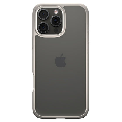 Deksel for Apple iPhone 16 Pro, Spigen, Ultra Hybrid, Beige ACS08127