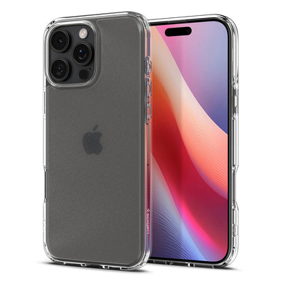 Deksel for Apple iPhone 16 Pro, Spigen, Ultra Hybrid, Satinert Transparent ACS08122