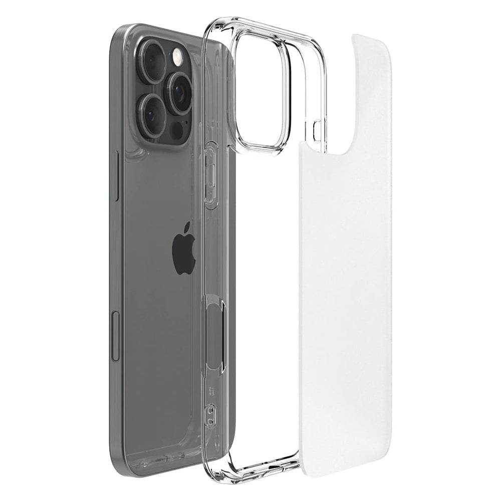 Deksel for Apple iPhone 16 Pro, Spigen, Ultra Hybrid, Satinert Transparent ACS08122