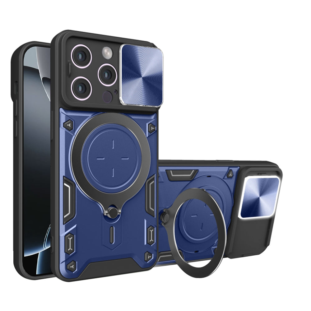 Deksel for Apple iPhone 16 Pro, Techsuit, CamGuard Pro, Blå