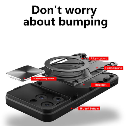 Deksel for Apple iPhone 16 Pro, Techsuit, CamGuard Pro, Blå