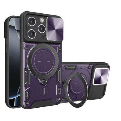 Deksel for Apple iPhone 16 Pro, Techsuit, CamGuard Pro, Lilla