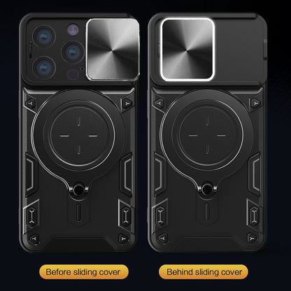 Deksel for Apple iPhone 16 Pro, Techsuit, CamGuard Pro, Lilla