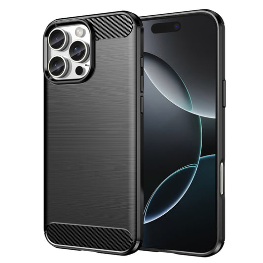 Deksel for Apple iPhone 16 Pro, Techsuit, Karbon, Svart