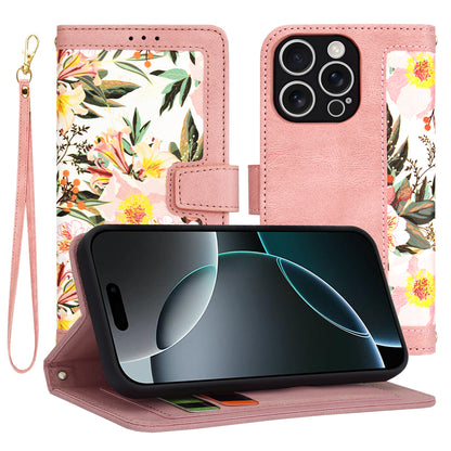 Deksel for Apple iPhone 16 Pro, Techsuit, FlipCraft, Rosa