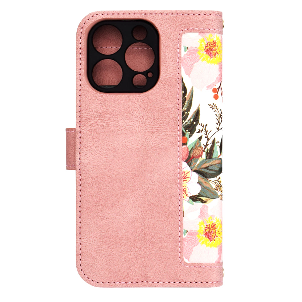 Deksel for Apple iPhone 16 Pro, Techsuit, FlipCraft, Rosa