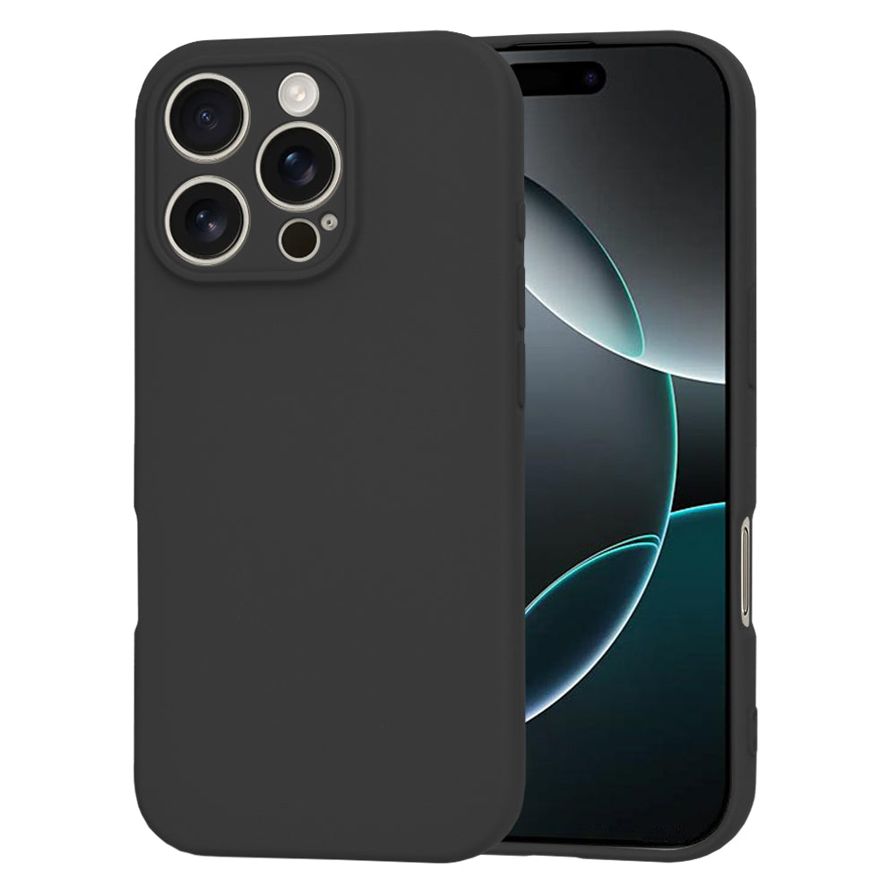 Deksel for Apple iPhone 16 Pro, Techsuit, SoftFlex, Svart