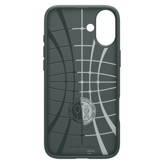 Deksel for Apple iPhone 16, Spigen, Liquid Air, Grønn