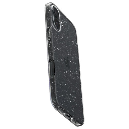 Deksel til Apple iPhone 16, Spigen, Liquid Crystal Glitter, Transparent ACS08192