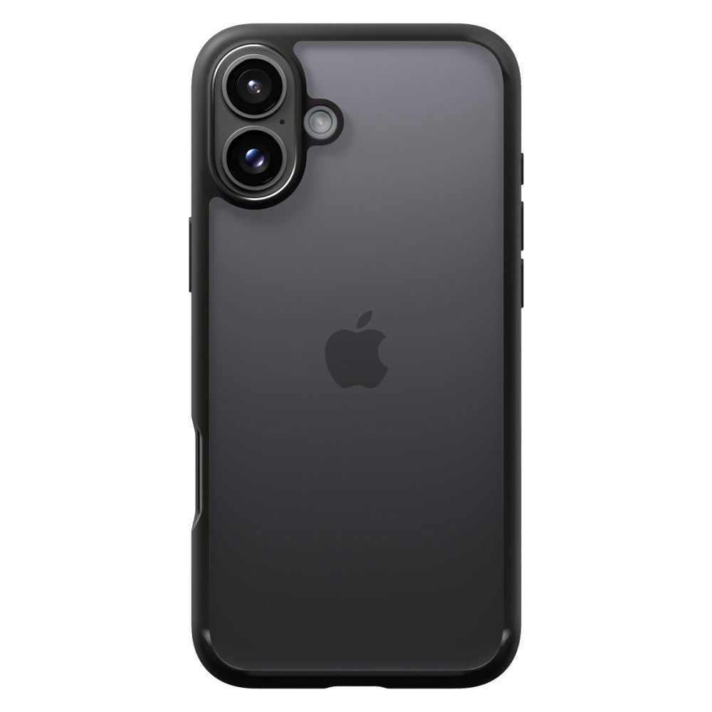 Deksel for Apple iPhone 16, Spigen, Ultra Hybrid, Matt Svart ACS08201